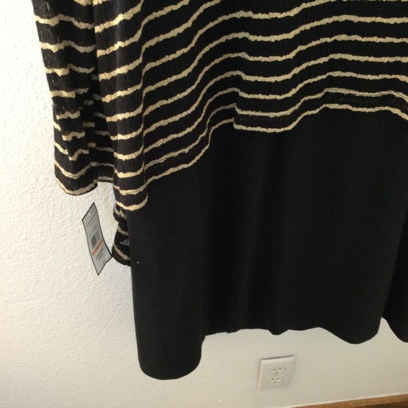 Jessica Howard NWT Black & Tan Jacket Dress With Attached Necklace Wedding W24 - Picture 8 of 8